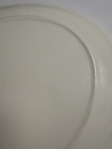 Scio Currier Ives Green Platter 12" Yoke & Plow Vintage Winter Scene 1960s - Picture 6 of 6