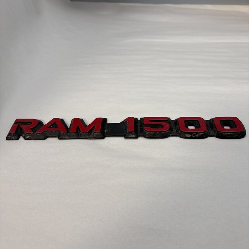 Dodge Ram 1500 Emblem Logo Symbol Badge Side Door Red OEM *Single* - Bild 3 von 5