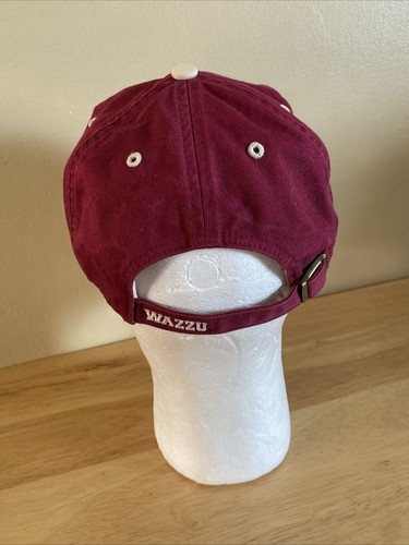 VTG Washington State WSU Cougars Wazzu Crimson Hat Twins Enterprise Adjustable - Picture 3 of 6
