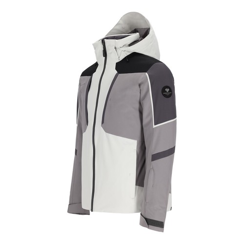 NWT Obermeyer Foundation Jacket 2XL Stone Gray Waterproof Ski Snowboard Coat - Picture 8 of 8