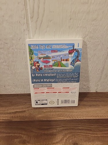 Super Paper Mario Nintendo Selects Edition Nintendo Wii 2007 CIB w/Manual Game - Picture 3 of 3
