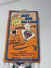 VNTG Diamond Kites Easy FLIGHT HOT AIR BALLON POLY DIAMOND KITE 30.5" x 24.5"