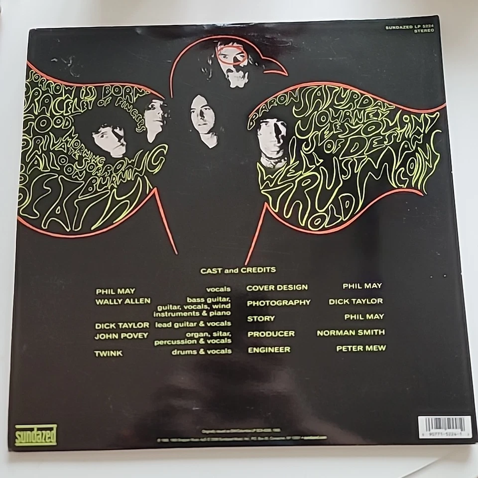 Pretty Things – S. F. Sorrow Lp Clear Green Sundazed 2011 Re - Image 2 of 4