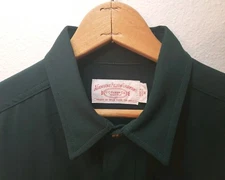 NEW Filson Men's M Wool Shirt/Jacket/Jac Forest Green+Engraved Buttons FREE SHIP