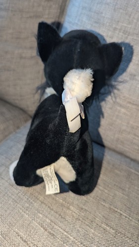 Vintage Disney Figaro Plush Toy Pinocchio Stuffed Black Cat - Picture 4 of 8
