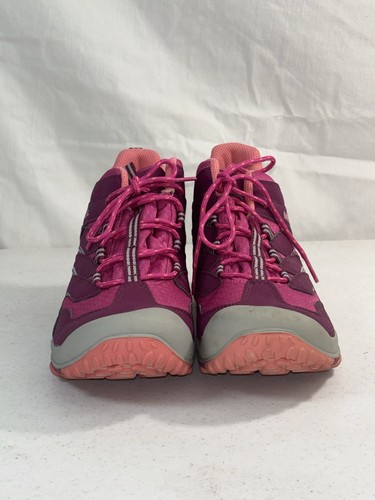Merrell M-Cham Sz 4 Waterproof Sneakers Hiking Shoes Girl's - Picture 3 of 9
