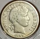 1899-s Barber Dime-Better Date