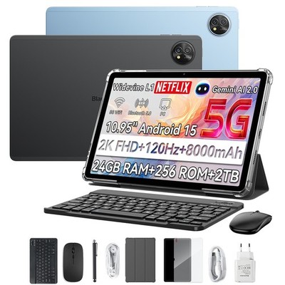 Blackview ZENO 10 Android15 Tablet 11 Zoll 24GB+256GB 8800mAh 5G LTE Widevine L1