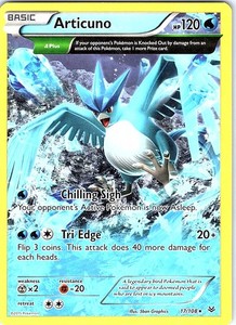 Articuno (17 Delta) 17/108 XY - Roaring Skies Rare LP
