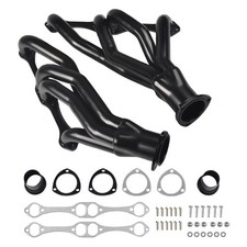 New Headers For Chevy Small Block Sb V8 262 265 283 305 327 350 400 Black New Headers For Chevy Small Block Sb V8 262 265 283 305 327 350 400 Black