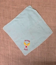 WWII Souvenir/Sweetheart Handkerchief - Army Air Force "Mother"
