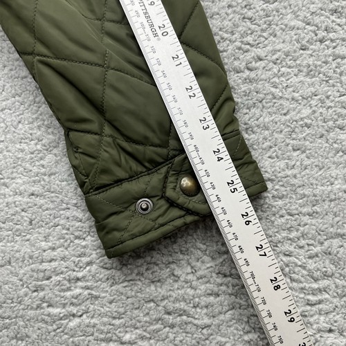 POLO RALPH LAUREN Herren oliv gesteppte Militär Reitjacke Cordbesatz L - Bild 14 von 14