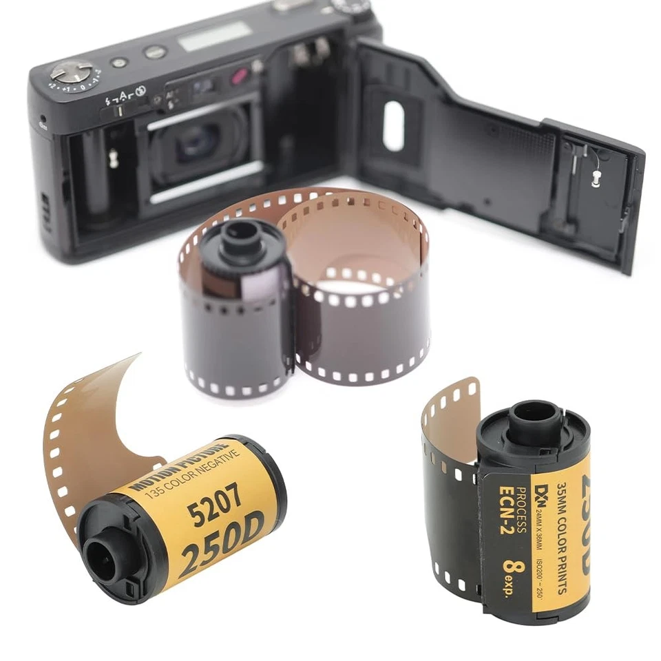 Kamera Film 35mm, 8 Blatt 135 Analog Farbdruckfilm Iso 200 Professionelle Pro... - Bild 4 von 4