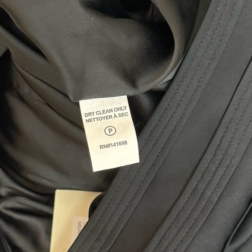 Nuevos Pantalones Cortos Ramy Brook Joss Plisados Negros Cintura Bandas Plisada Talla 0 - Imagen 8 de 8