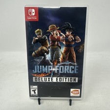 Jump Force Deluxe Edition Nintendo Switch 2020 CASE ONLY  NO GAME
