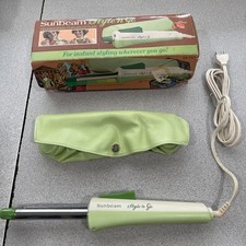 Vintage 1978 Sunbeam Style N Go Telescoping Curler Styler Retractable Works