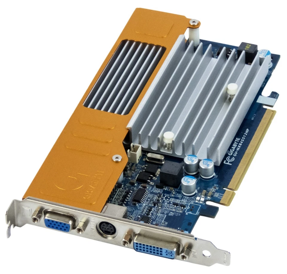 GIGABYTE Nvidia Geforce 8400 GS 512MB GV-NX84S512HP Pci-E - Image 2 of 2