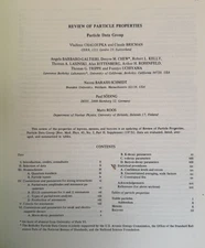 Vladimir Chaloupka, Claude Bricman / Review of Particle Properties 1st ed 1974
