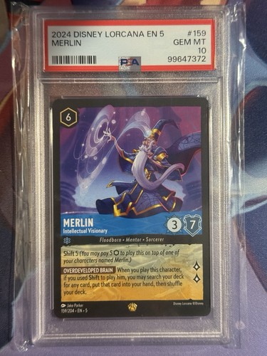 Merlin - Intellectual Visionary graded PSA 10 for sale on eBay