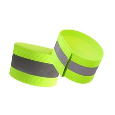 2 Pcs Night Running Bracelet Safety Bracelets High Visibility Armbands Gear