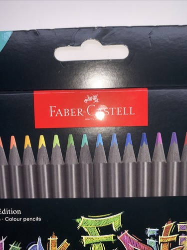 Faber-Castell Colouring Pencils Black Edition Set of 24 Assorted - Picture 3 of 7