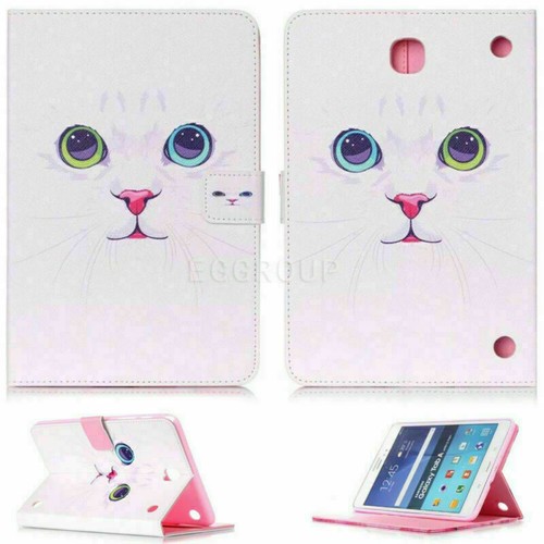 For Samsung Galaxy Tab A 8.0 SM-T350 SM-T355Y Pattern Leather Smart Cover Case - Picture 71 of 114