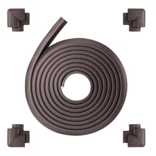 VEVOR Baby Proofing Edge Corner Protector 18 ft Edge Cushion 8 Corner Pads Foam