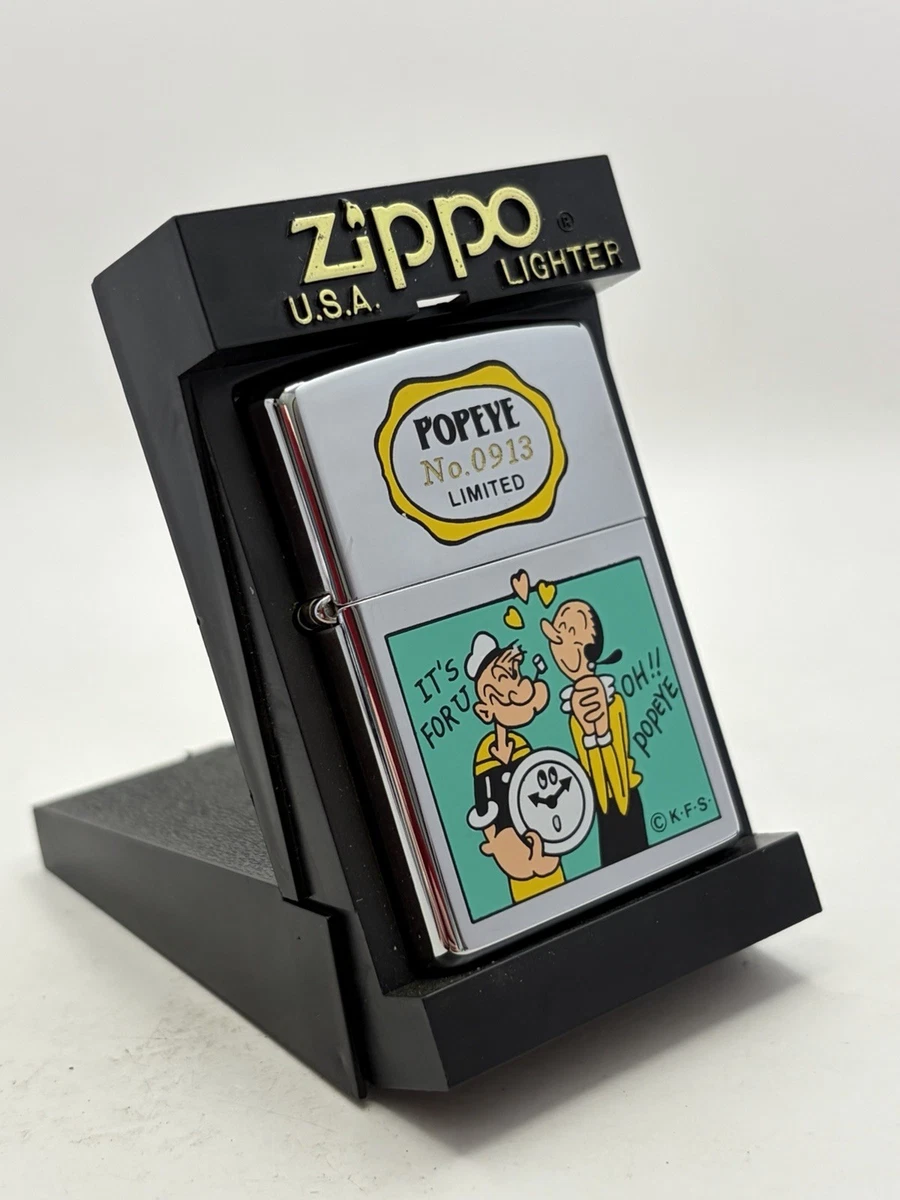 アンティーク雑貨 ZIPPO LIMITED EDITION No.0665 POPEYE Zippo Limited Edition Popeye Travel Clock | eBay
