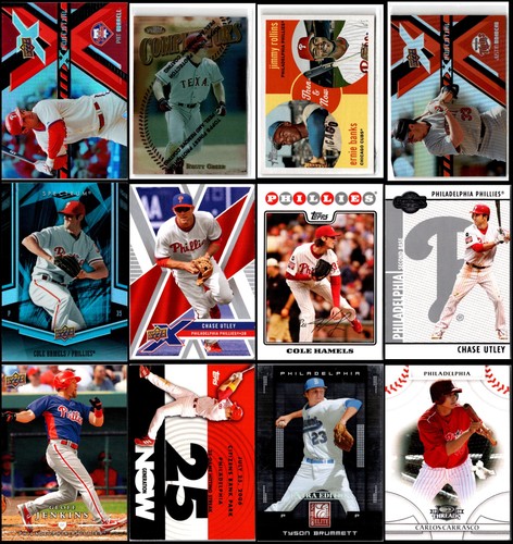 2008 Philadelphia Phillies (37) Card Lot - A SPECIAL TOUCH FOR YOUR FAVORITE ... - Picture 3 of 8