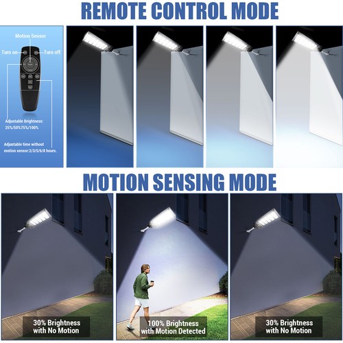 Commercial 99999999LM LED Outdoor Road Dusk to Dawn Solar Street Light Area Lamp - Picture 75 of 146