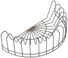 Vintage Style Rustic Wire Dish Rack Plate Display File Holder Mail Caddy Card Ho