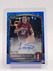 LARA SOMFAI 2025-26 BOWMAN CHROME U 1ST BLUE X-FRACTOR AUTO /150 Q2045