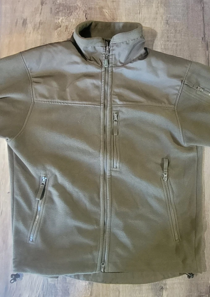 Chaqueta Micro Polar Condor Tactical Alpha Para Hombre Grande Verde Militar Nº 601 Usada en Excelente Condición Foto 2 de 4