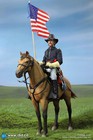 DID Civil War US John Dunbar " W/Debout War Cheval 1/6 Echelle Neuf Emballé