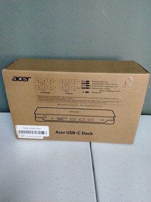 Acer USB-C Dock Gen1 Docking Station Model DK370   Brand New Open Box