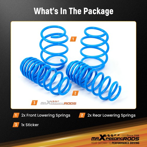 maXpeedingrods Lowering Springs For Honda Civic Coupe/ Sedan / Hatchback 2016-24 - Picture 12 of 17