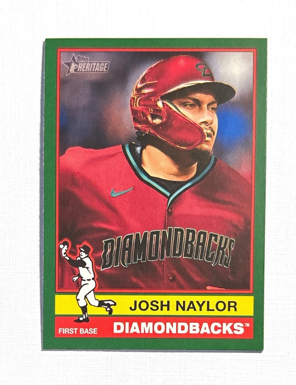 Josh Naylor ~ 2025 Topps Heritage ~ Green Border #49