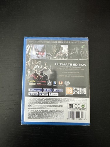 Injustice: Gods Among Us - Ultimate Edition -  PlayStation Vita Brand New Sealed - Picture 2 of 2