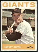 1964 Topps #242 Harvey Kuenn VG