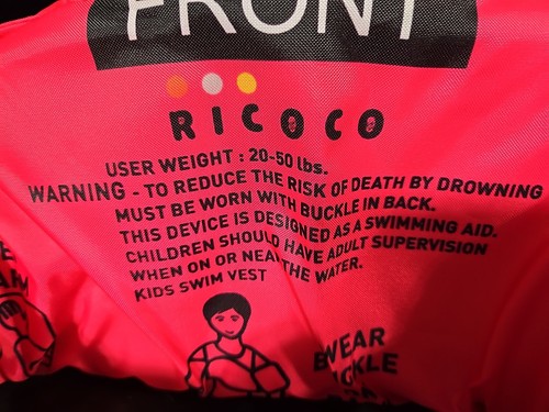 Pfütze Pullover Stoff Kinder Schwimmen Schwimmweste mit Armbändern, 33-55Lbs (15-25Kg)  - Bild 3 von 3