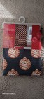 Winterberry Frost Ophelia Black & Tiger Print Ornament Luxury Shower Curtain NWT