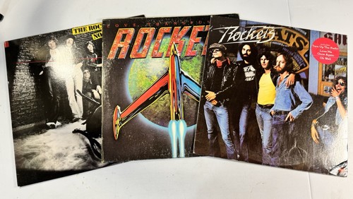 ORIGINAL ROCKETS - 3 ALBUM LP VINYL LOT VINTAGE CLASSIC ROCK RARE VTG
