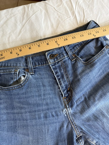 Levis Womens 515 Bootcut Jeans - Size 30x34 Back Pockets Flaps VENTAGE 0160 - Picture 12 of 15