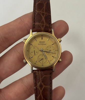 Seiko 7A28-6030 80er Vintage.  The First Quartz Chronograph