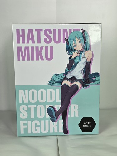 Figura tapón fideos Furyu Hatsune Miku Vocaloid anime japonés - Imagen 2 de 6