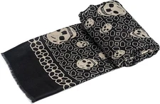 Skulls Scarf Women's Soft Oversized Search this page