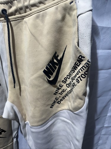 Nike Tech Fleece Herren Graphic Jogginghose Sesam Schwarz DM6480-252 Gr. L - Bild 3 von 12
