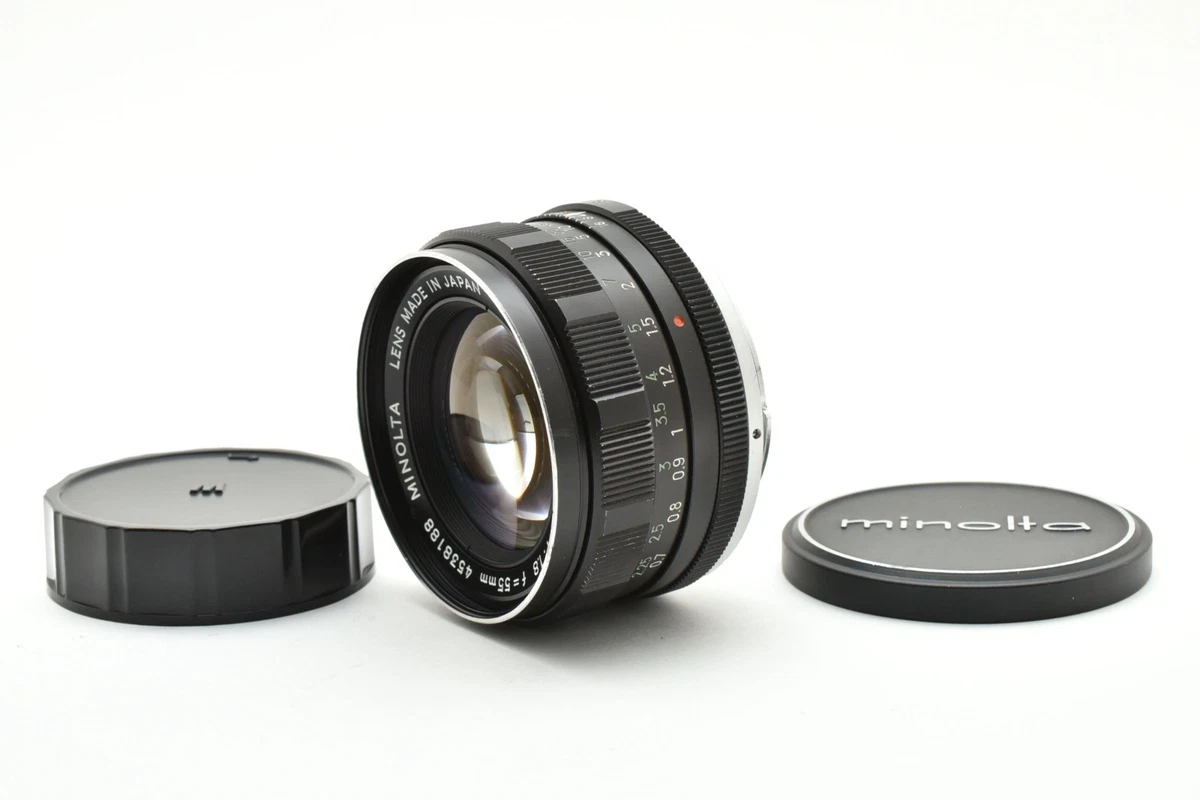 Minolta Rokkor PF 55mm Focal f/1.8 Camera Lenses for sale | eBay