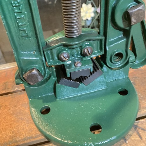 LITTCO -LITTLESTOWN No.52- Tischmontage Joch Rohrschraubstock 1/8" - 1 1/4" Rohrkappe. - Bild 8 von 9