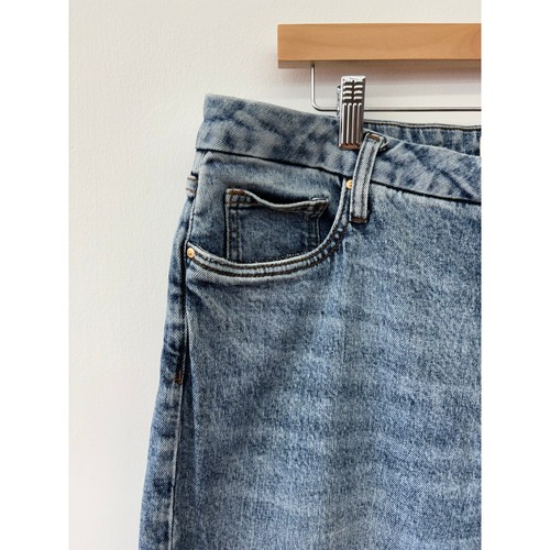Kut from the Kloth Meg High Rise Wide Leg Jeans Raw Hem Größe 12 Neu mit Etikett - Bild 6 von 11